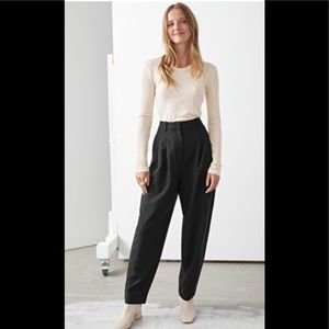 Other Stories Tapered Wool Blend 